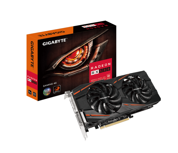 Gigabyte Radeon RX 580 GAMING 4GB GDDR5 - 361348 - zdjęcie